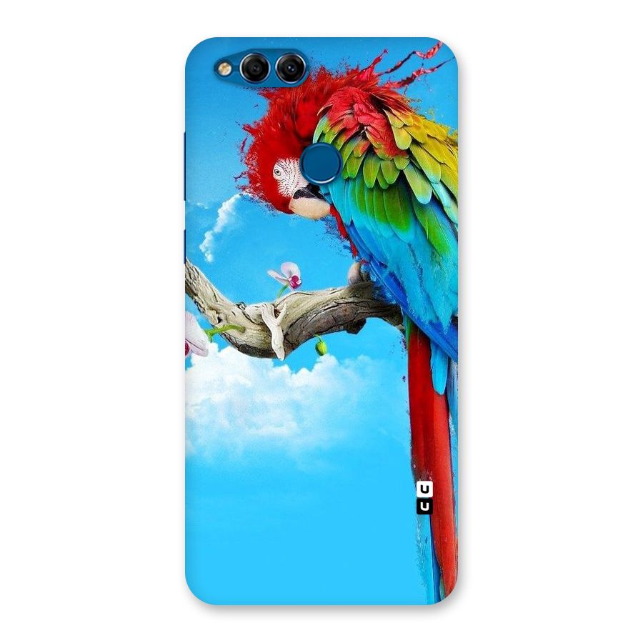 Sky Parrot Back Case for Honor 7X