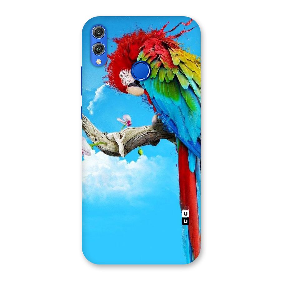 Sky Parrot Back Case for Honor 8X