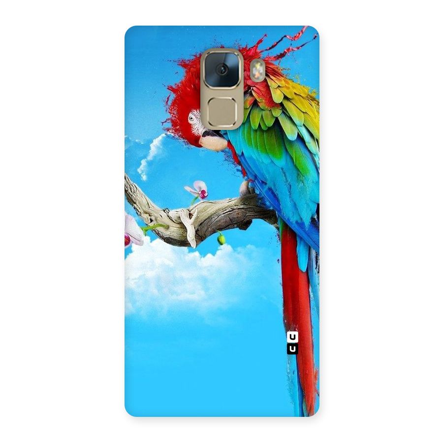 Sky Parrot Back Case for Huawei Honor 7