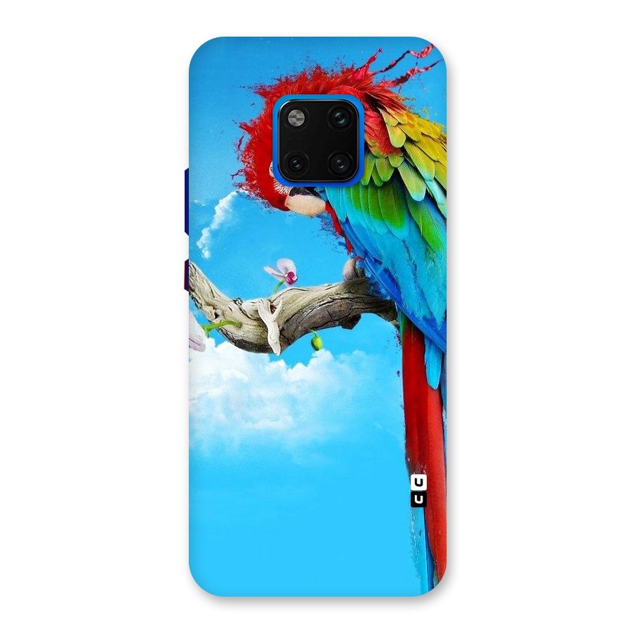 Sky Parrot Back Case for Huawei Mate 20 Pro