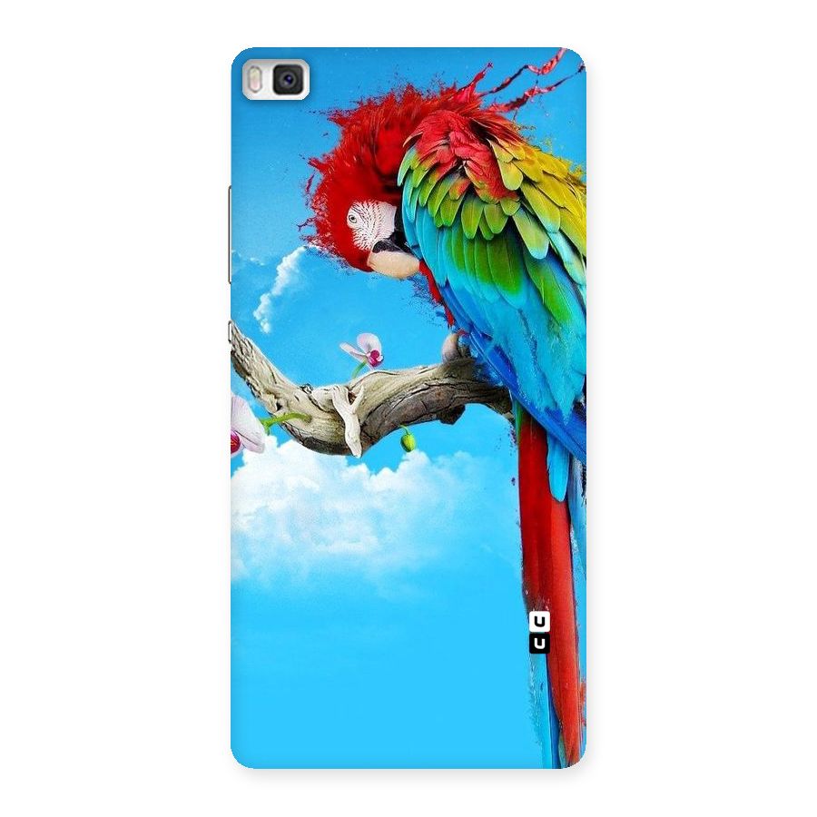 Sky Parrot Back Case for Huawei P8