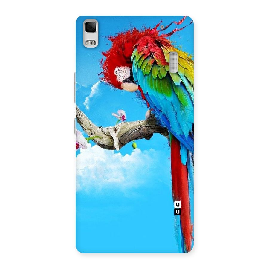 Sky Parrot Back Case for Lenovo K3 Note