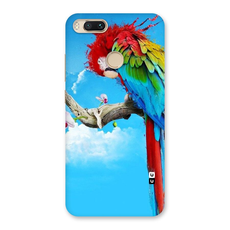 Sky Parrot Back Case for Mi A1