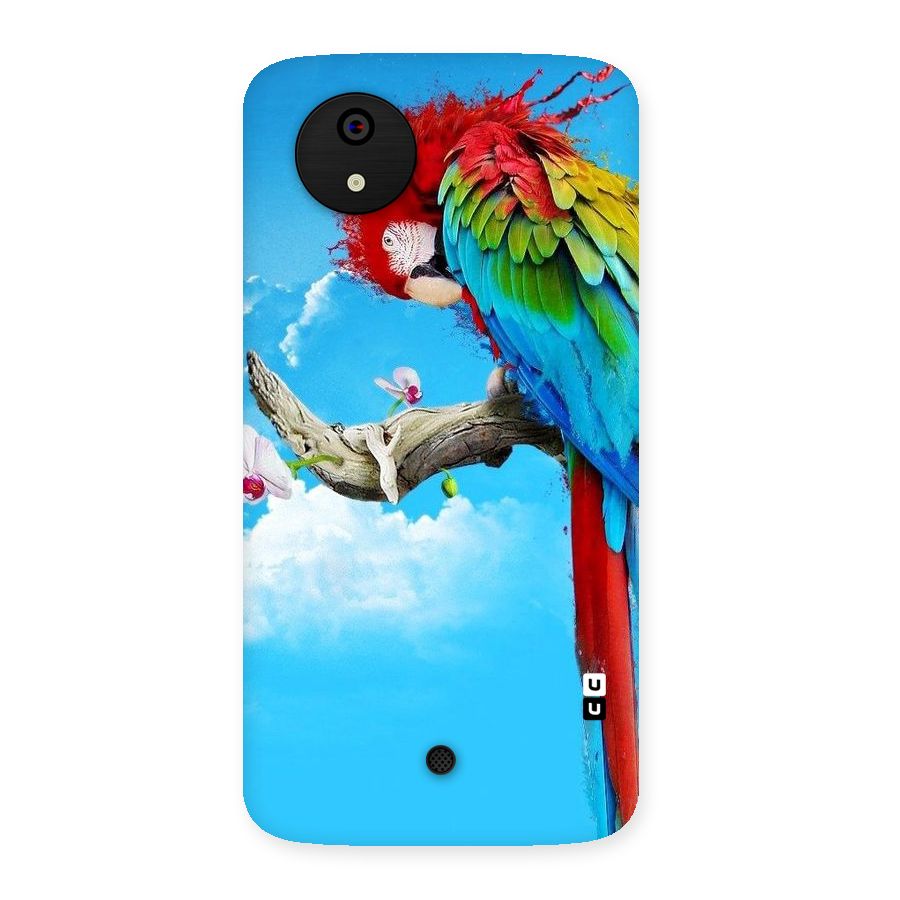 Sky Parrot Back Case for Micromax Canvas A1