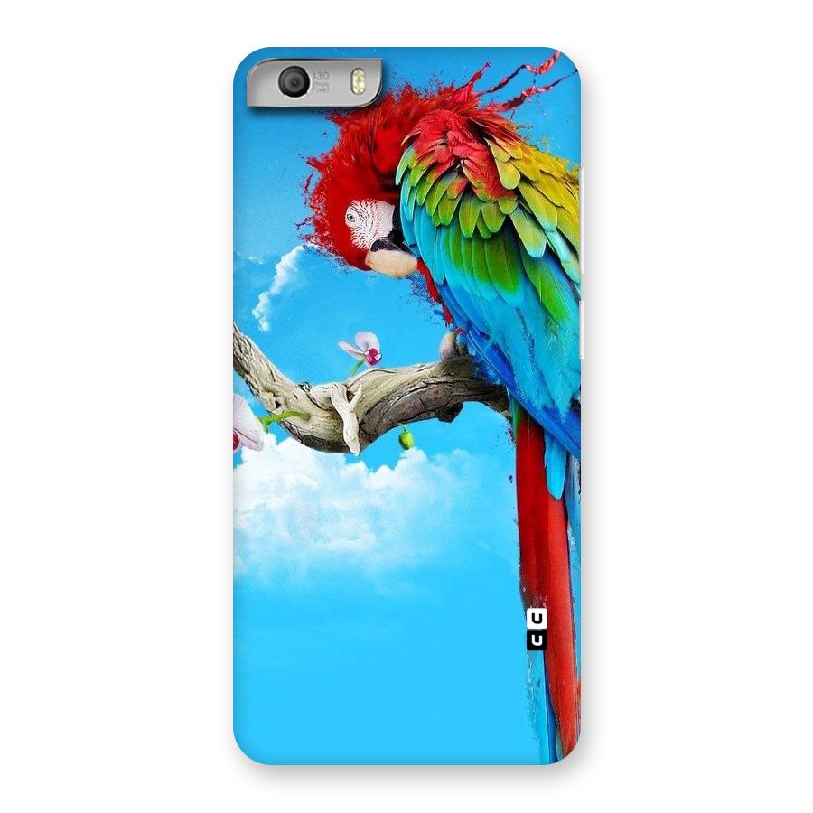 Sky Parrot Back Case for Micromax Canvas Knight 2