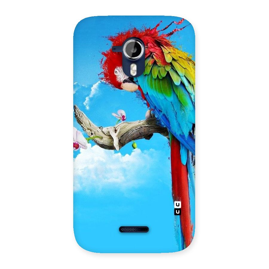 Sky Parrot Back Case for Micromax Canvas Magnus A117