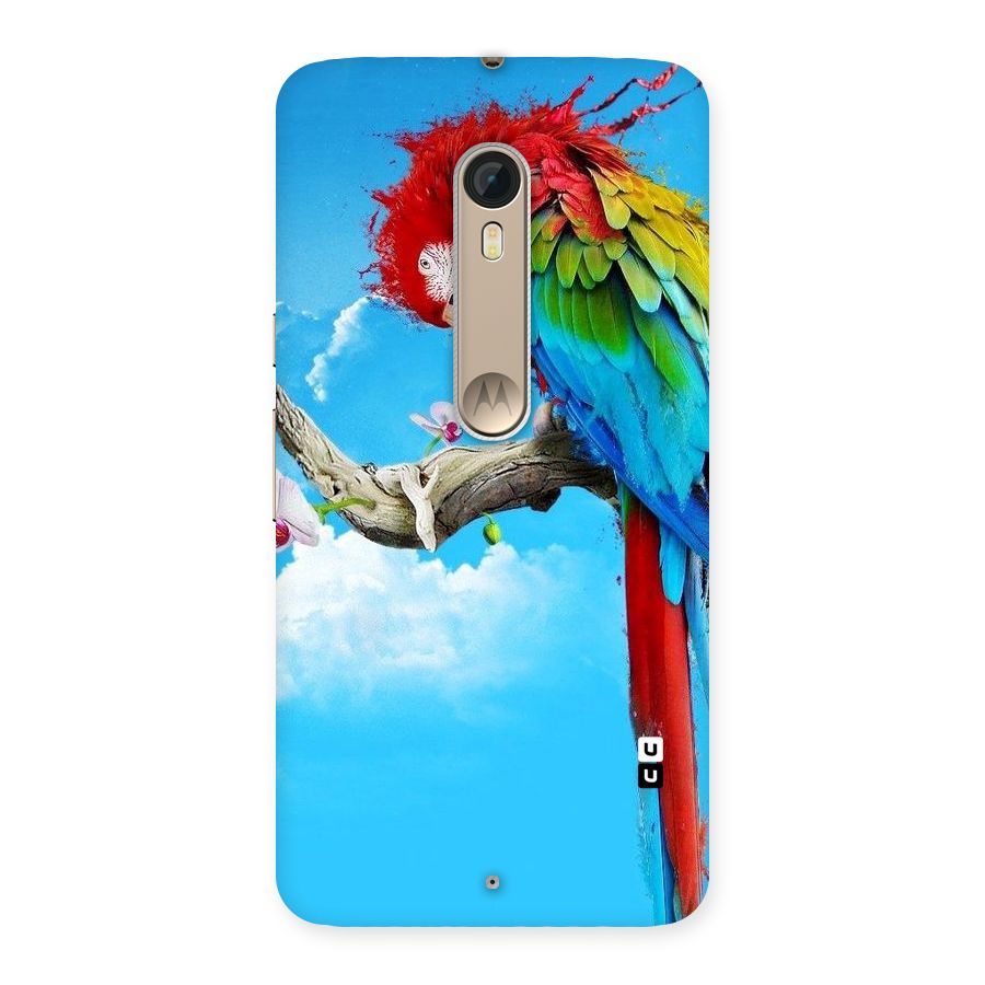Sky Parrot Back Case for Motorola Moto X Style