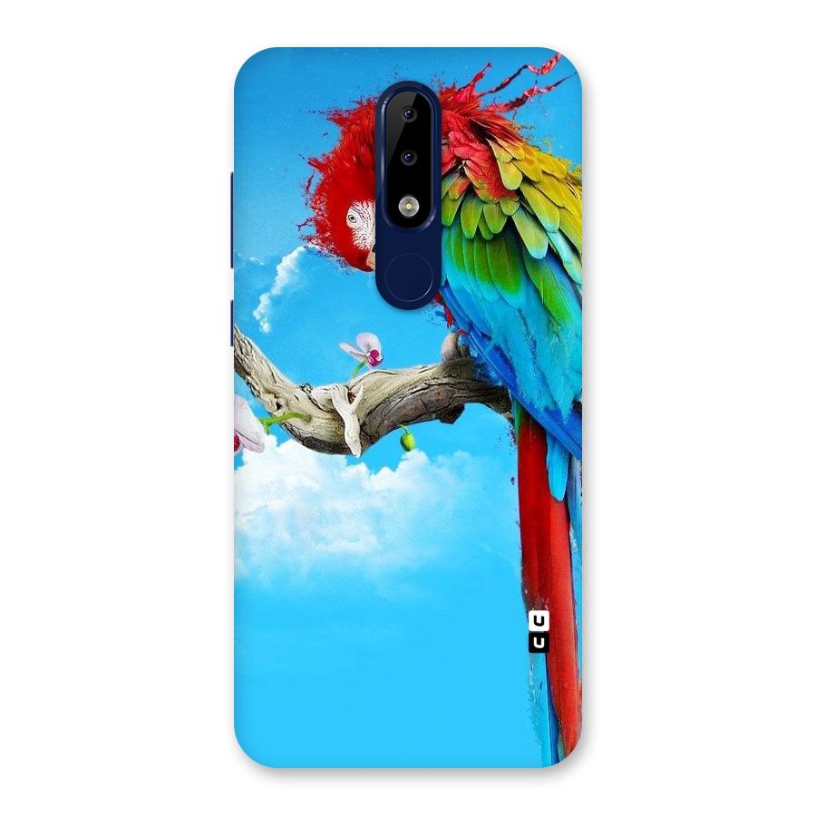 Sky Parrot Back Case for Nokia 5.1 Plus