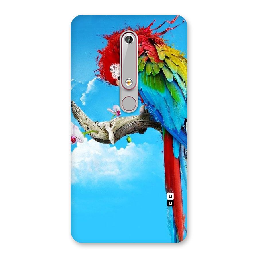 Sky Parrot Back Case for Nokia 6.1