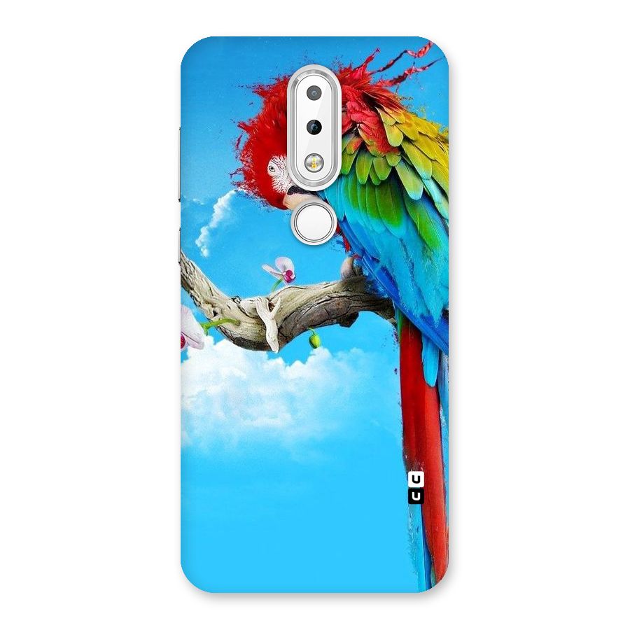 Sky Parrot Back Case for Nokia 6.1 Plus