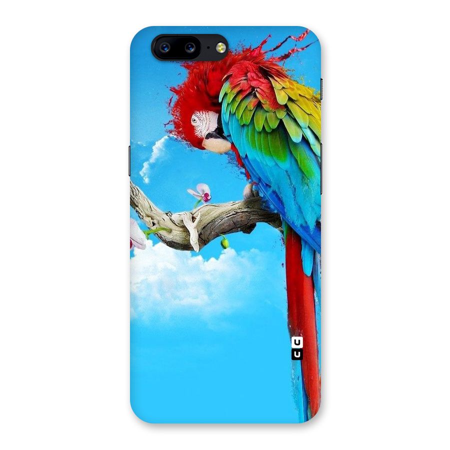 Sky Parrot Back Case for OnePlus 5