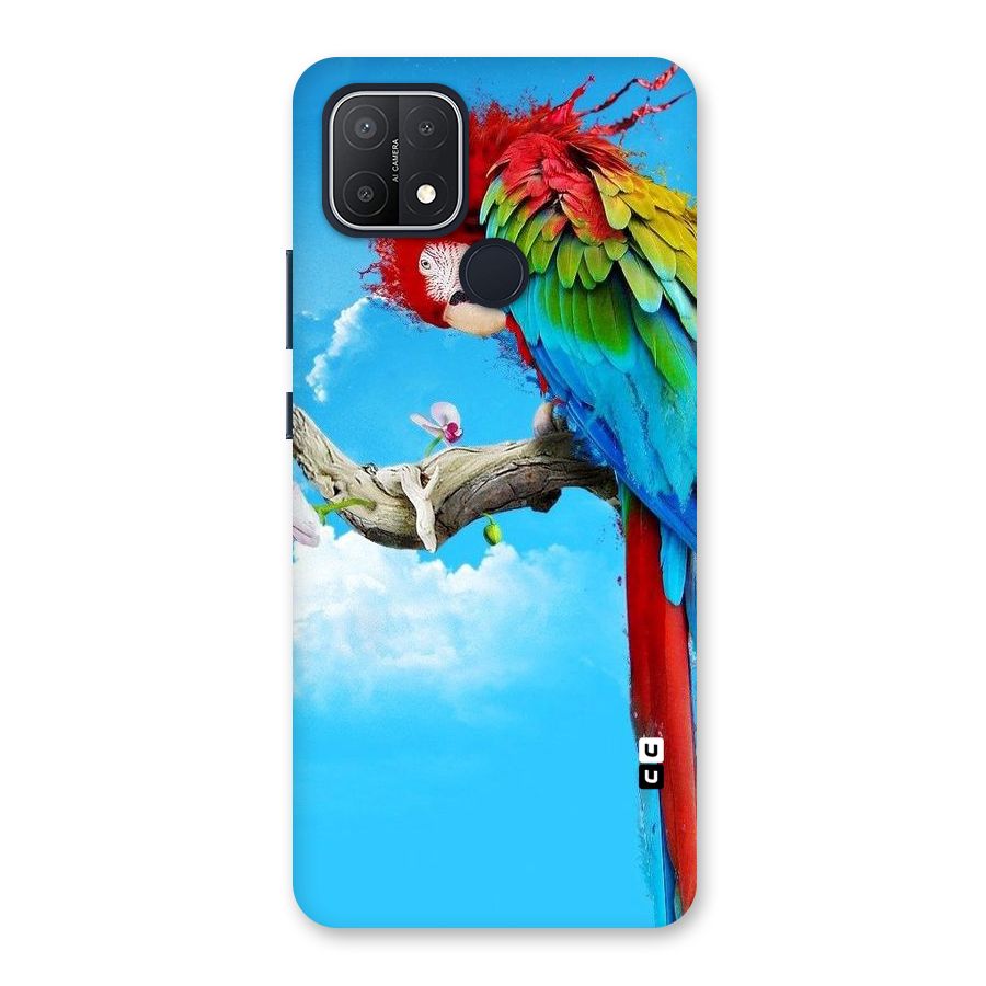 Sky Parrot Back Case for Oppo A15