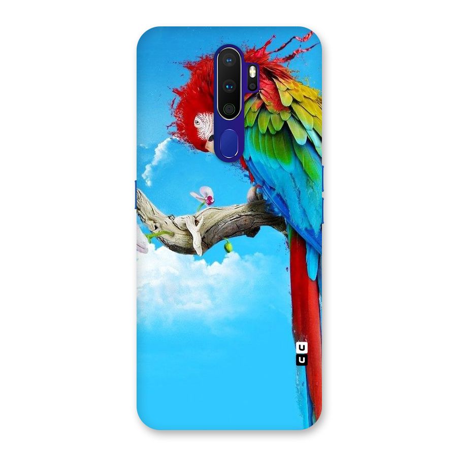Sky Parrot Back Case for Oppo A9 (2020)