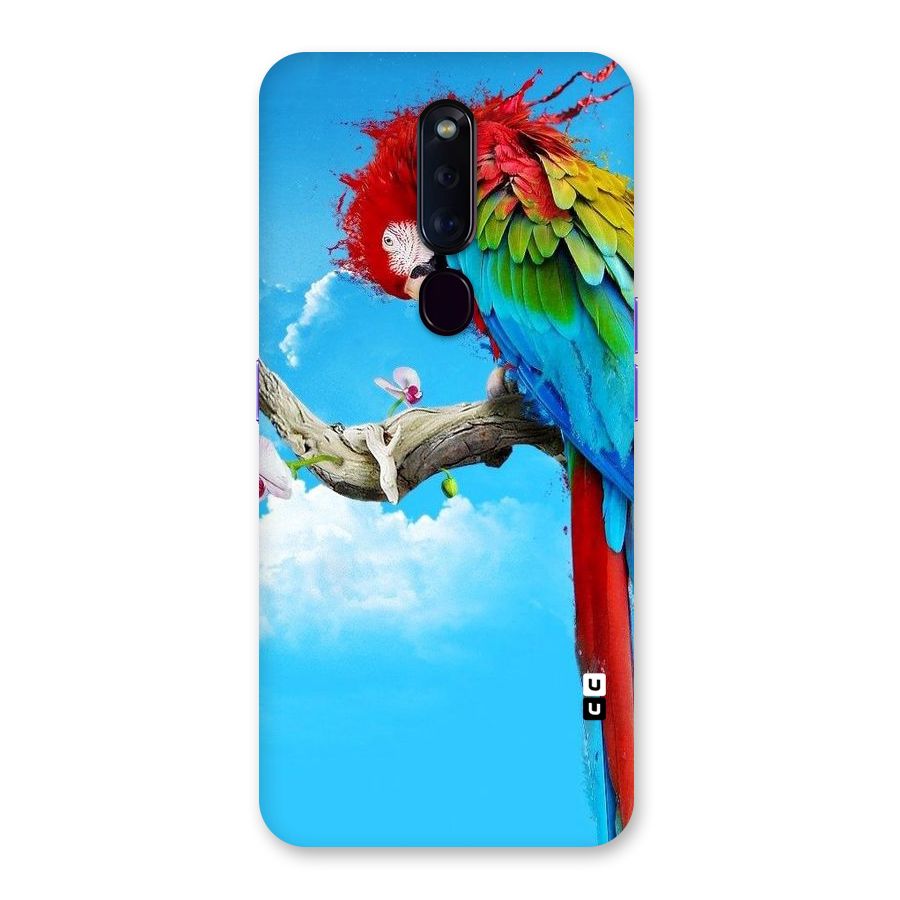 Sky Parrot Back Case for Oppo F11 Pro