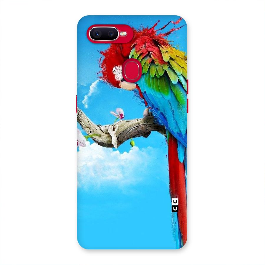 Sky Parrot Back Case for Oppo F9 Pro