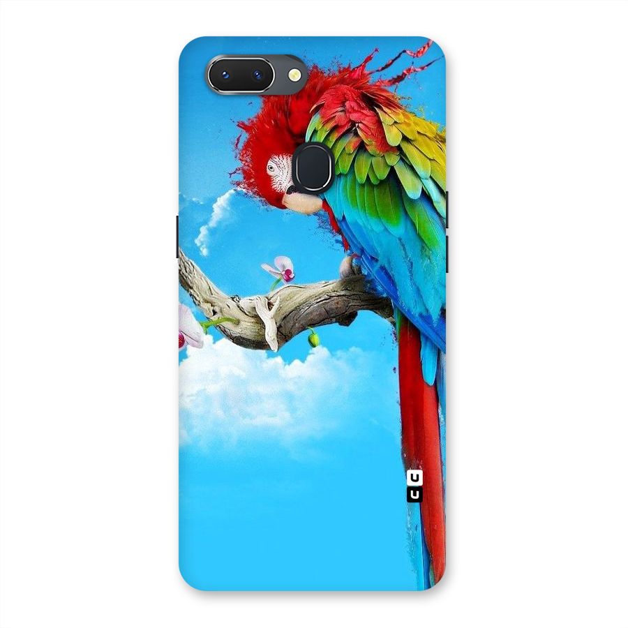 Sky Parrot Back Case for Oppo Realme 2