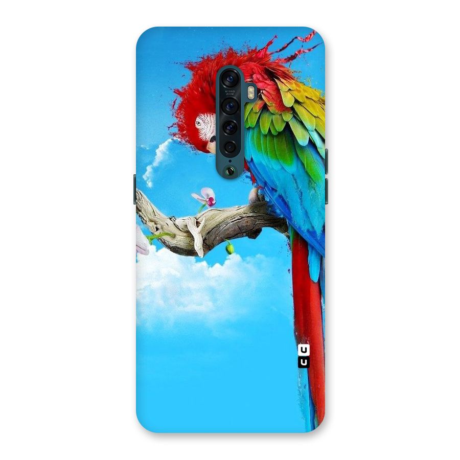 Sky Parrot Back Case for Oppo Reno2