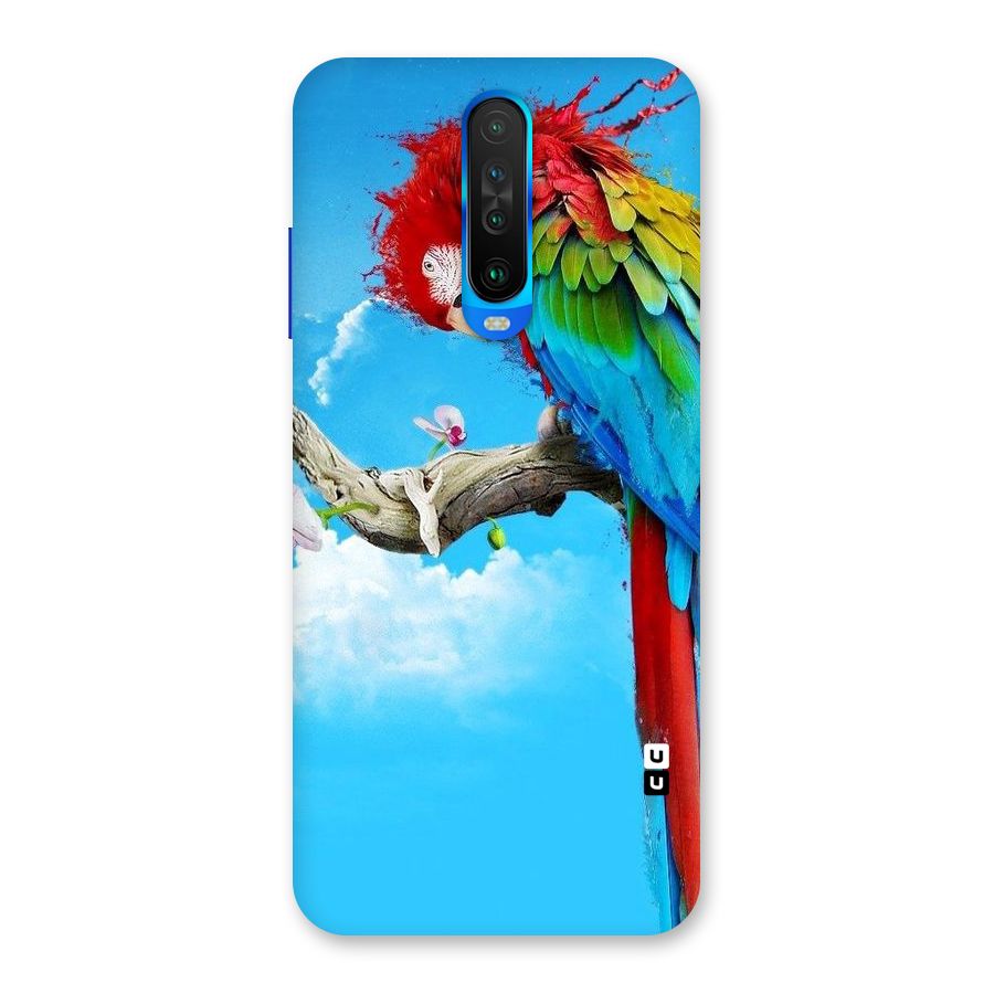 Sky Parrot Back Case for Poco X2
