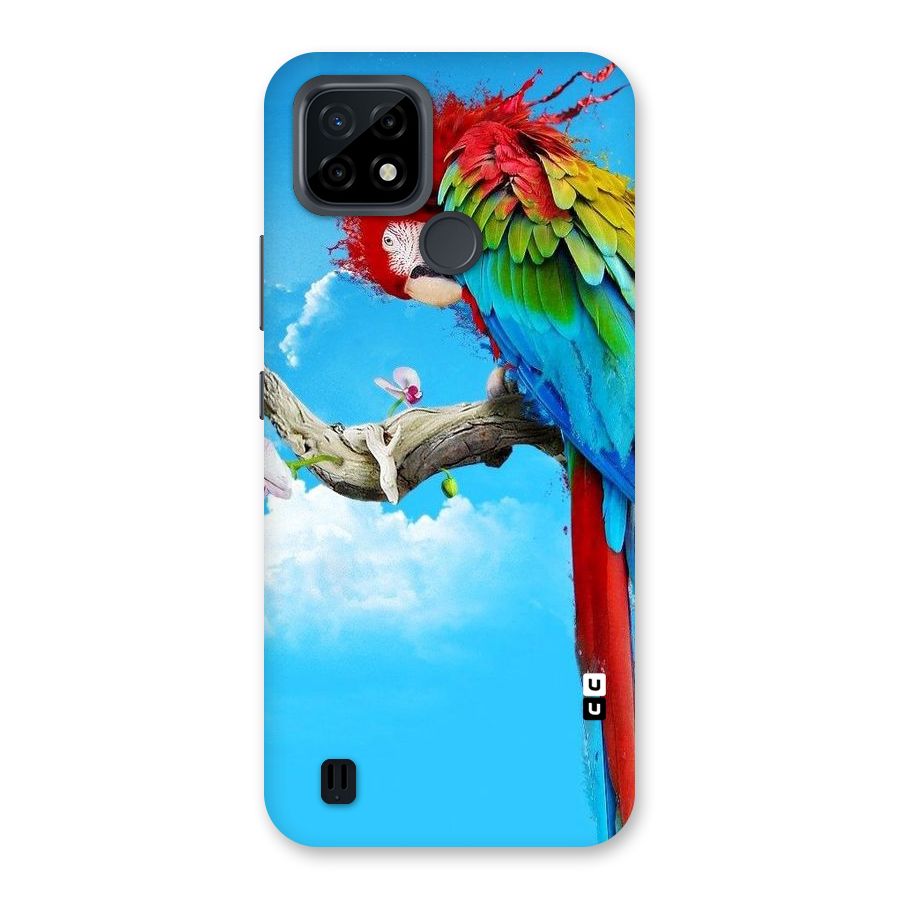 Sky Parrot Back Case for Realme C21