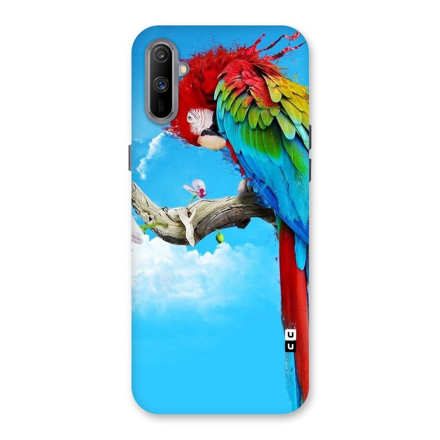 Sky Parrot Back Case for Realme C3