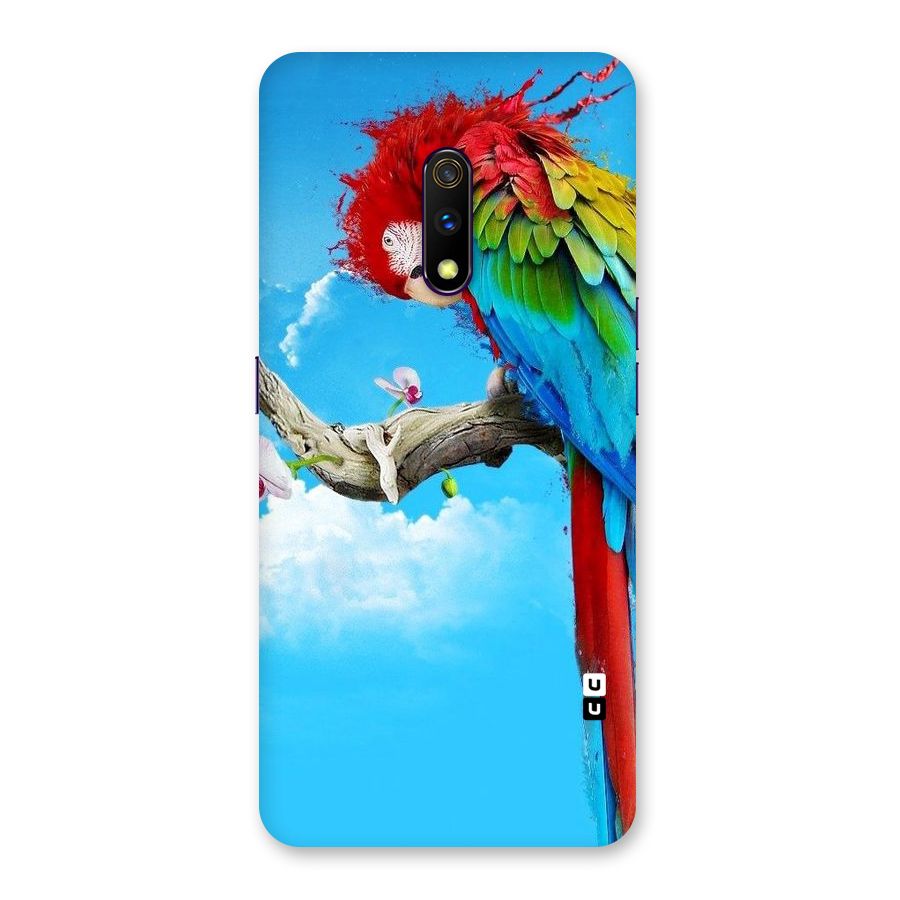 Sky Parrot Back Case for Realme X