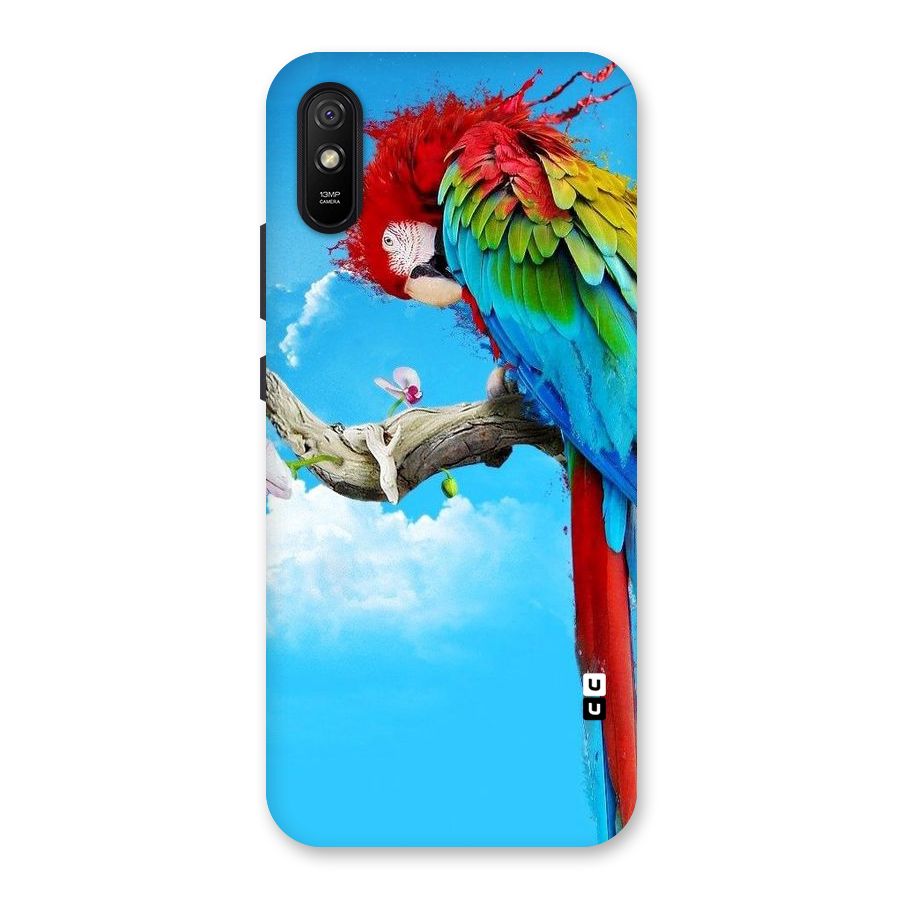 Sky Parrot Back Case for Redmi 9A