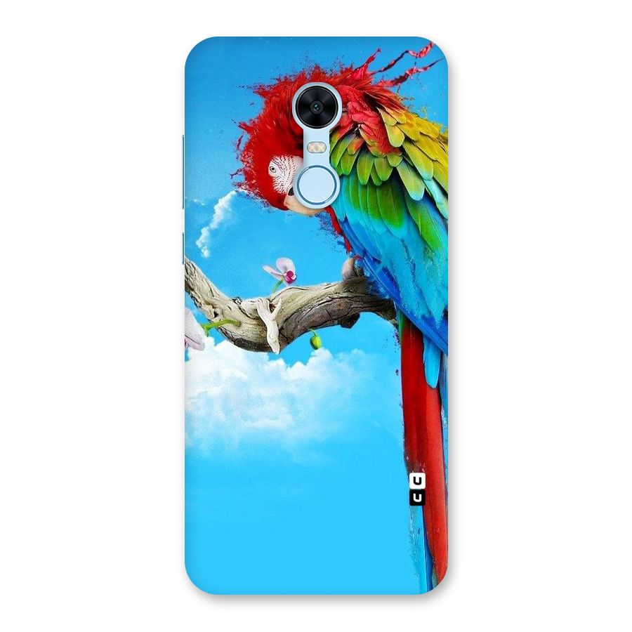 Sky Parrot Back Case for Redmi Note 5