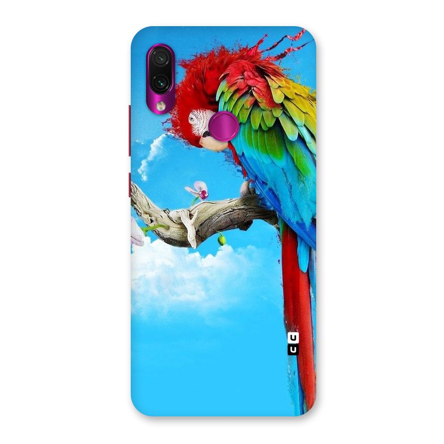 Sky Parrot Back Case for Redmi Note 7 Pro