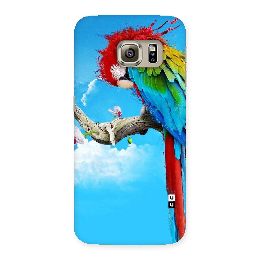 Sky Parrot Back Case for Samsung Galaxy S6 Edge