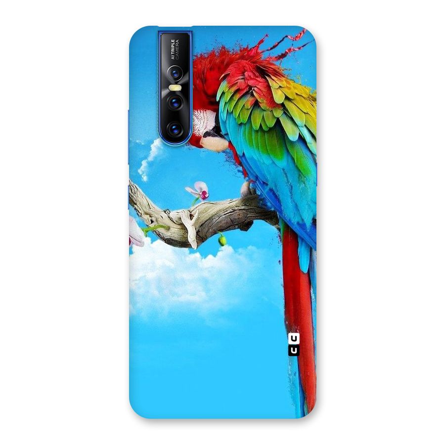 Sky Parrot Back Case for Vivo V15 Pro