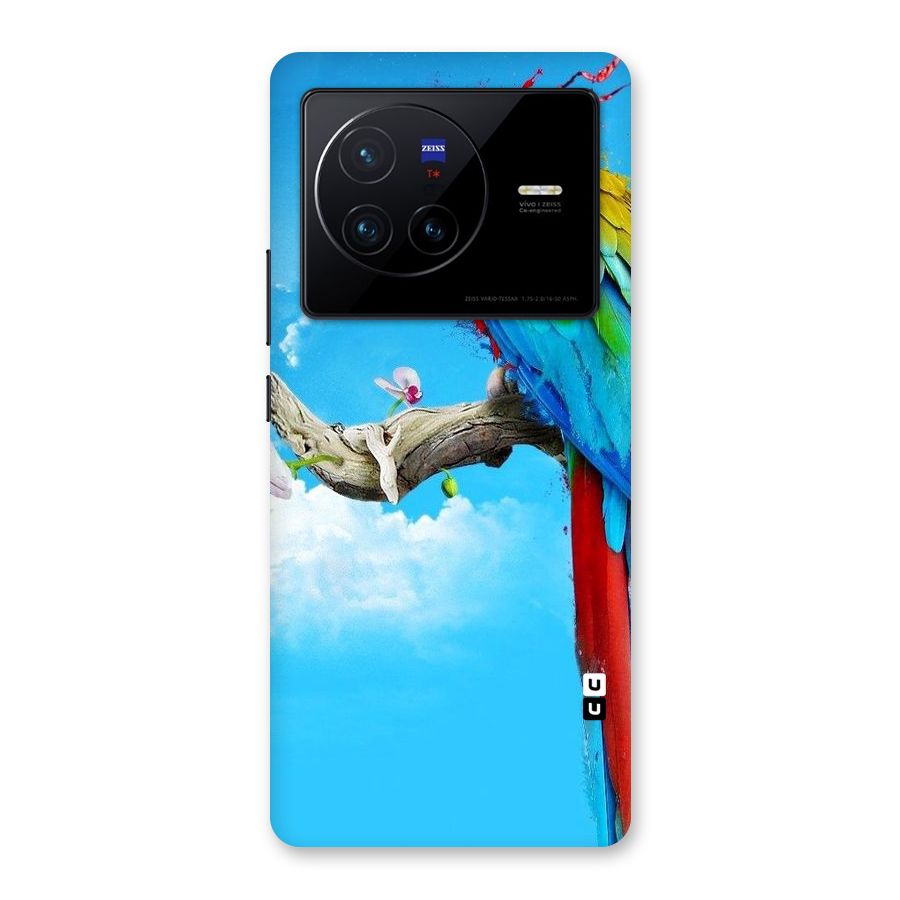 Sky Parrot Back Case for Vivo X80