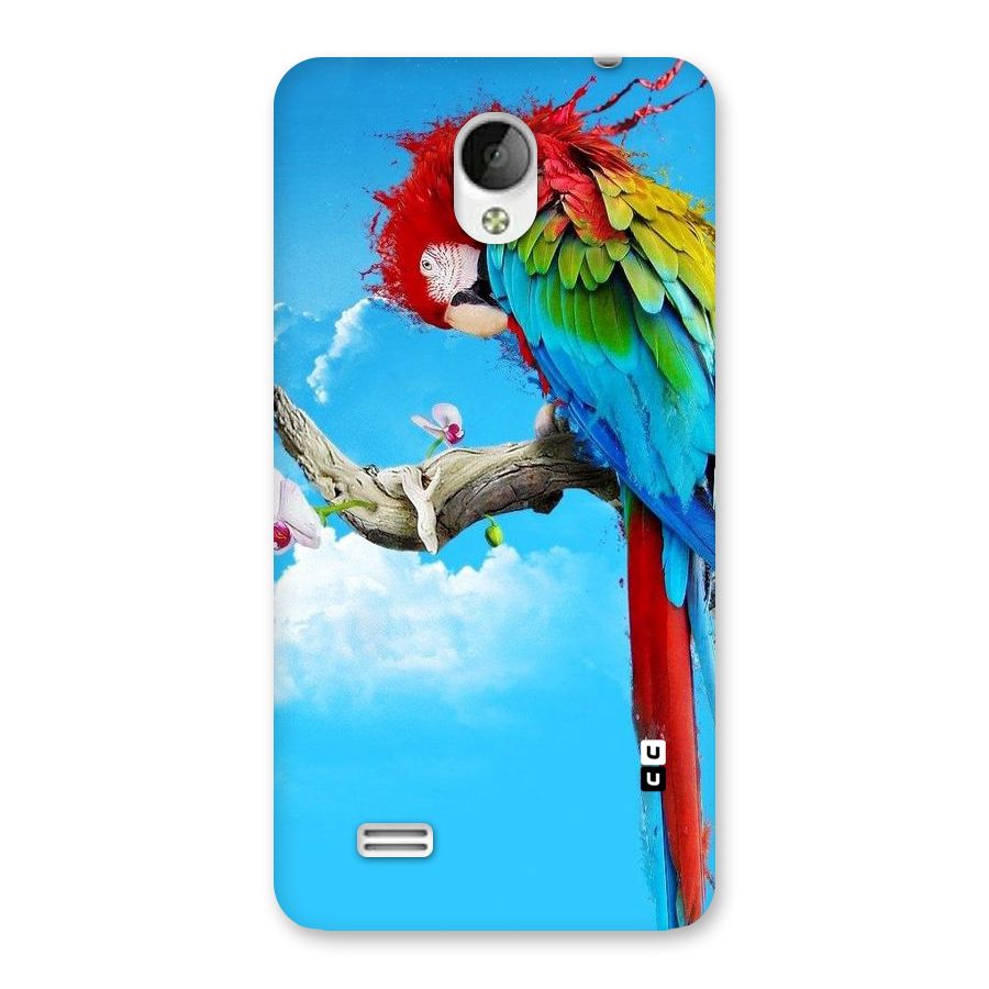 Sky Parrot Back Case for Vivo Y21