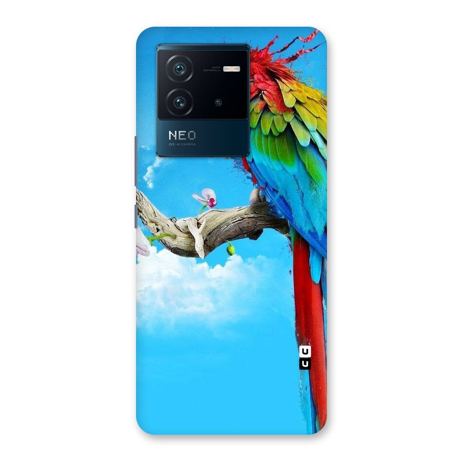 Sky Parrot Back Case for Vivo iQOO Neo 6 5G