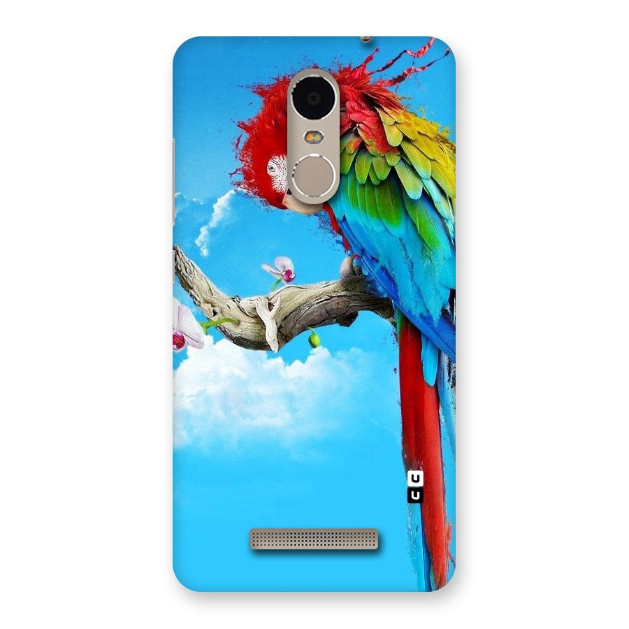 Sky Parrot Back Case for Xiaomi Redmi Note 3