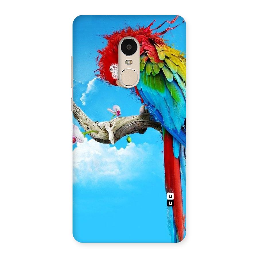 Sky Parrot Back Case for Xiaomi Redmi Note 4