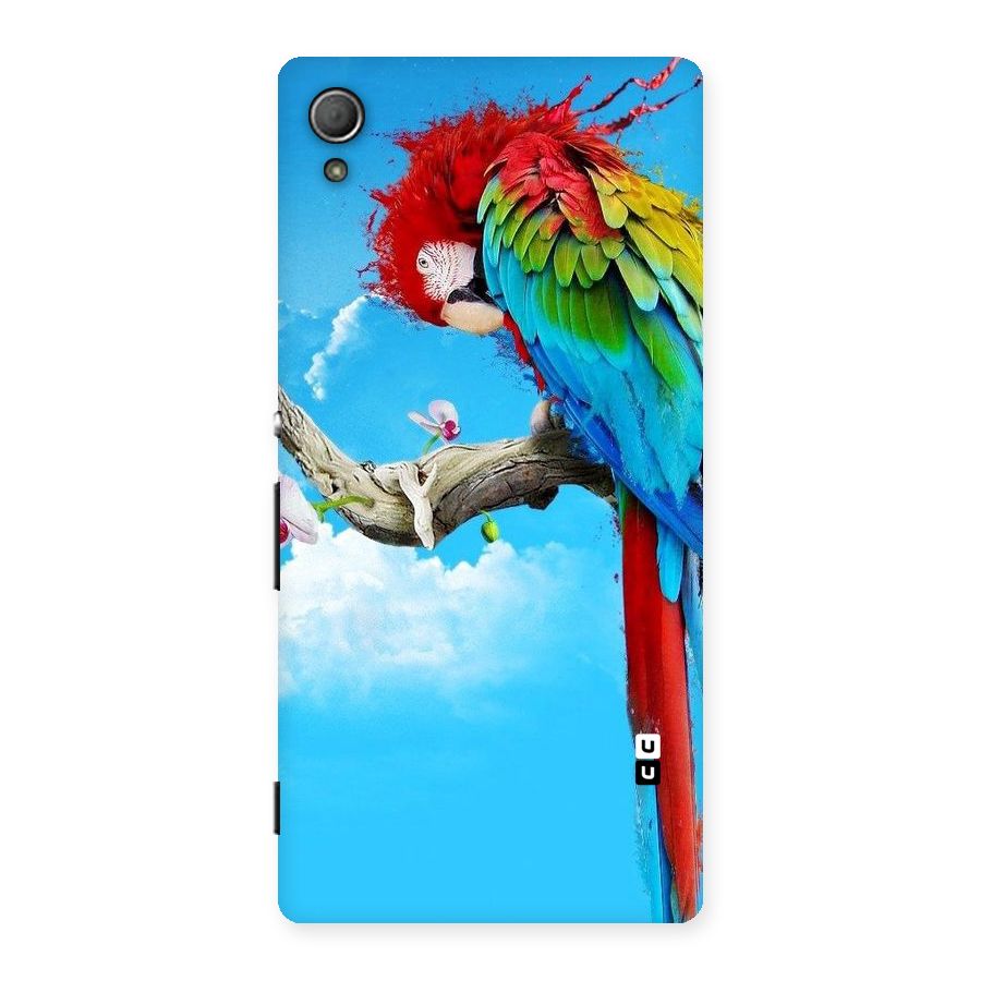Sky Parrot Back Case for Xperia Z4