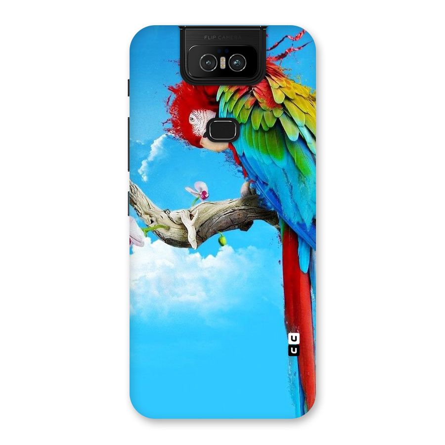 Sky Parrot Back Case for Zenfone 6z