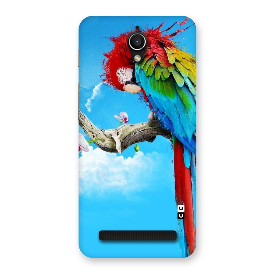 Sky Parrot Back Case for Zenfone Go