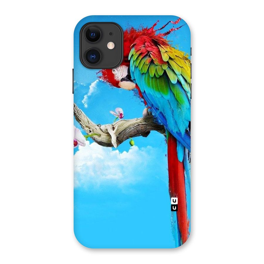 Sky Parrot Back Case for iPhone 11
