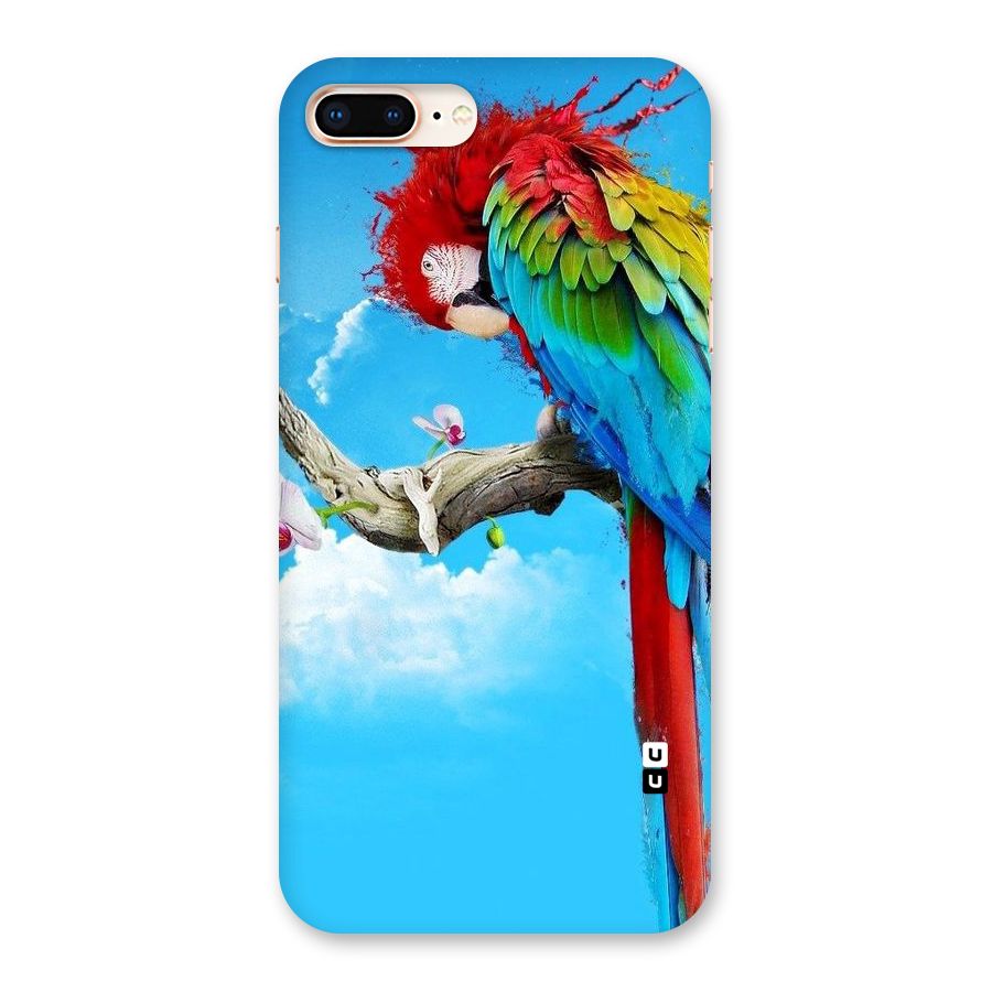 Sky Parrot Back Case for iPhone 8 Plus