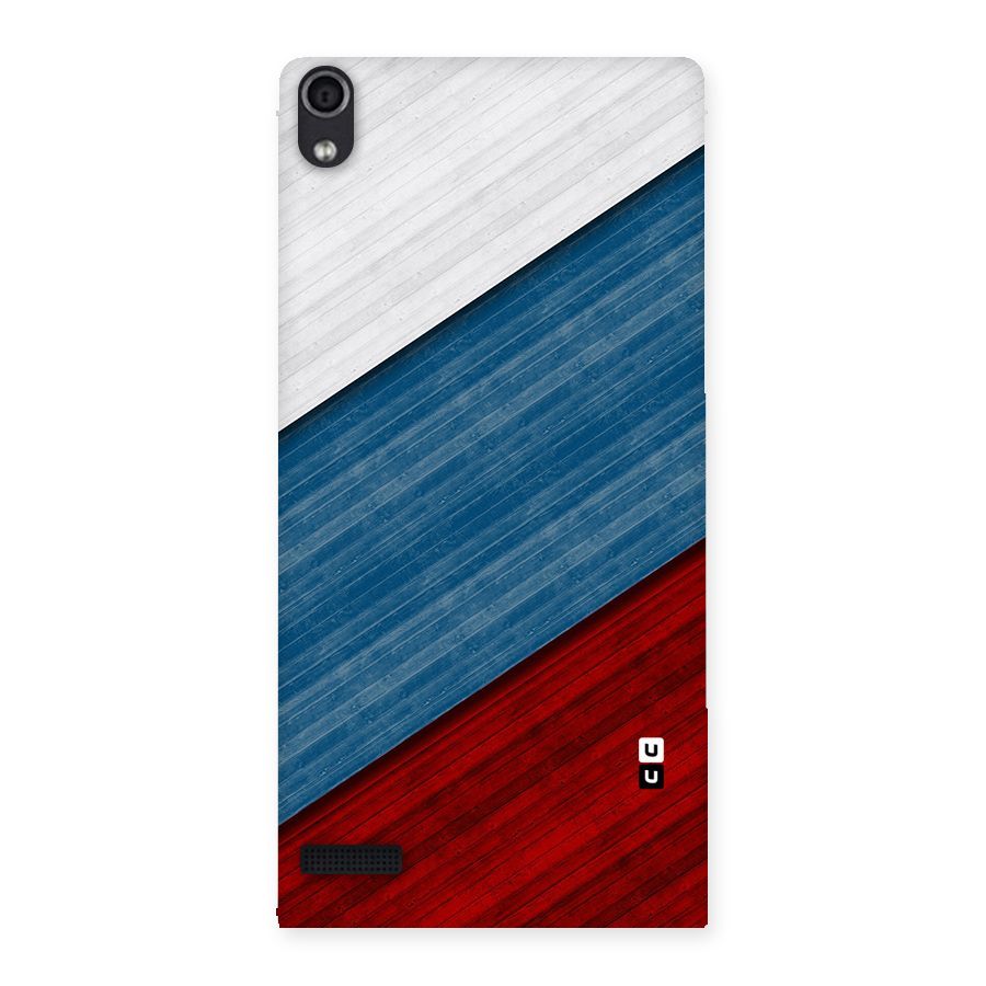 Slant Beautiful Stripe Back Case for Ascend P6