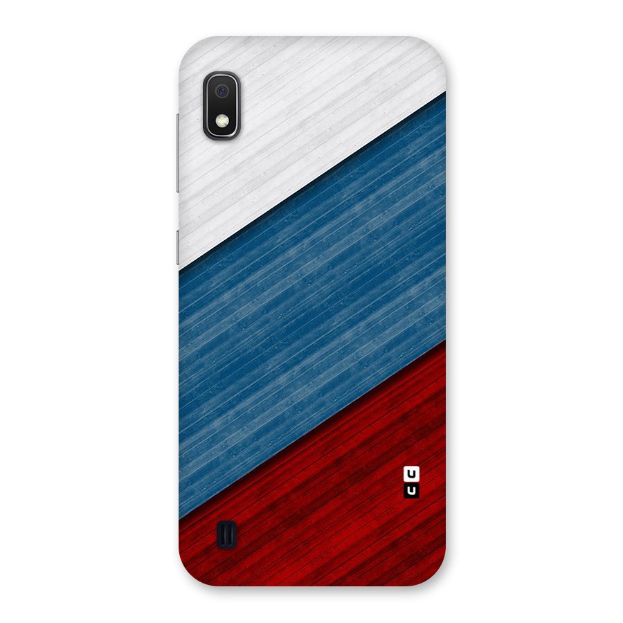 Slant Beautiful Stripe Back Case for Galaxy A10