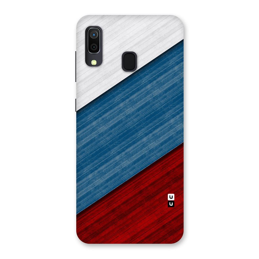 Slant Beautiful Stripe Back Case for Galaxy A30