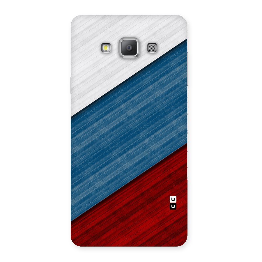 Slant Beautiful Stripe Back Case for Galaxy A7