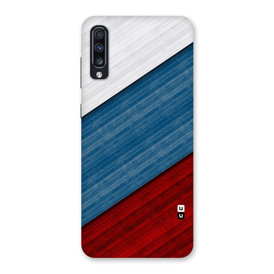 Slant Beautiful Stripe Back Case for Galaxy A70