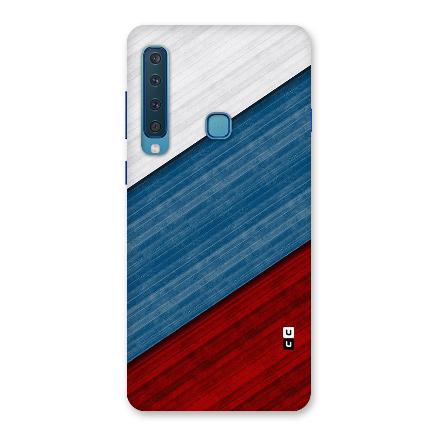 Slant Beautiful Stripe Back Case for Galaxy A9 (2018)