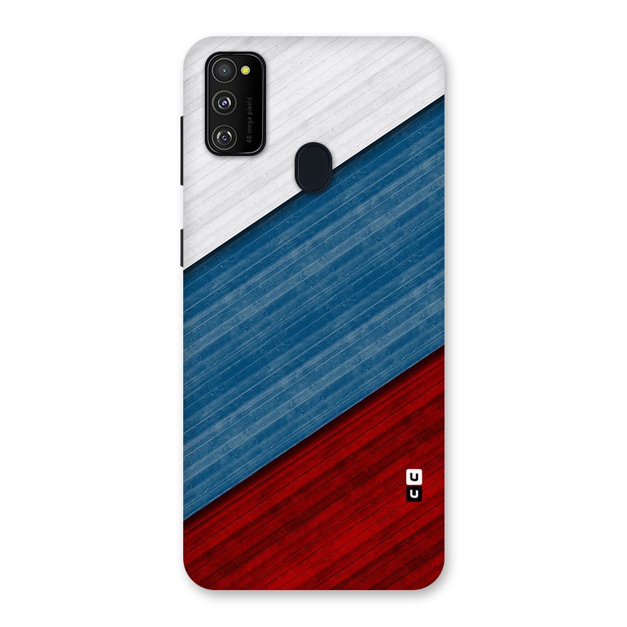 Slant Beautiful Stripe Back Case for Galaxy M30s