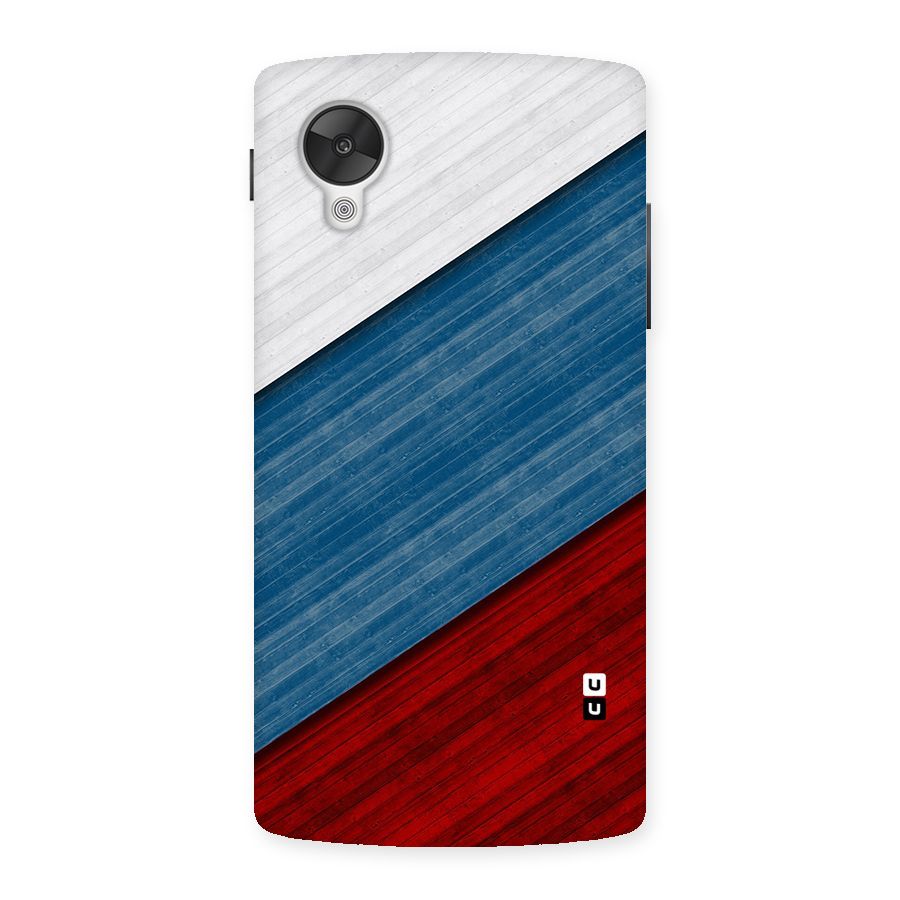 Slant Beautiful Stripe Back Case for Google Nexsus 5