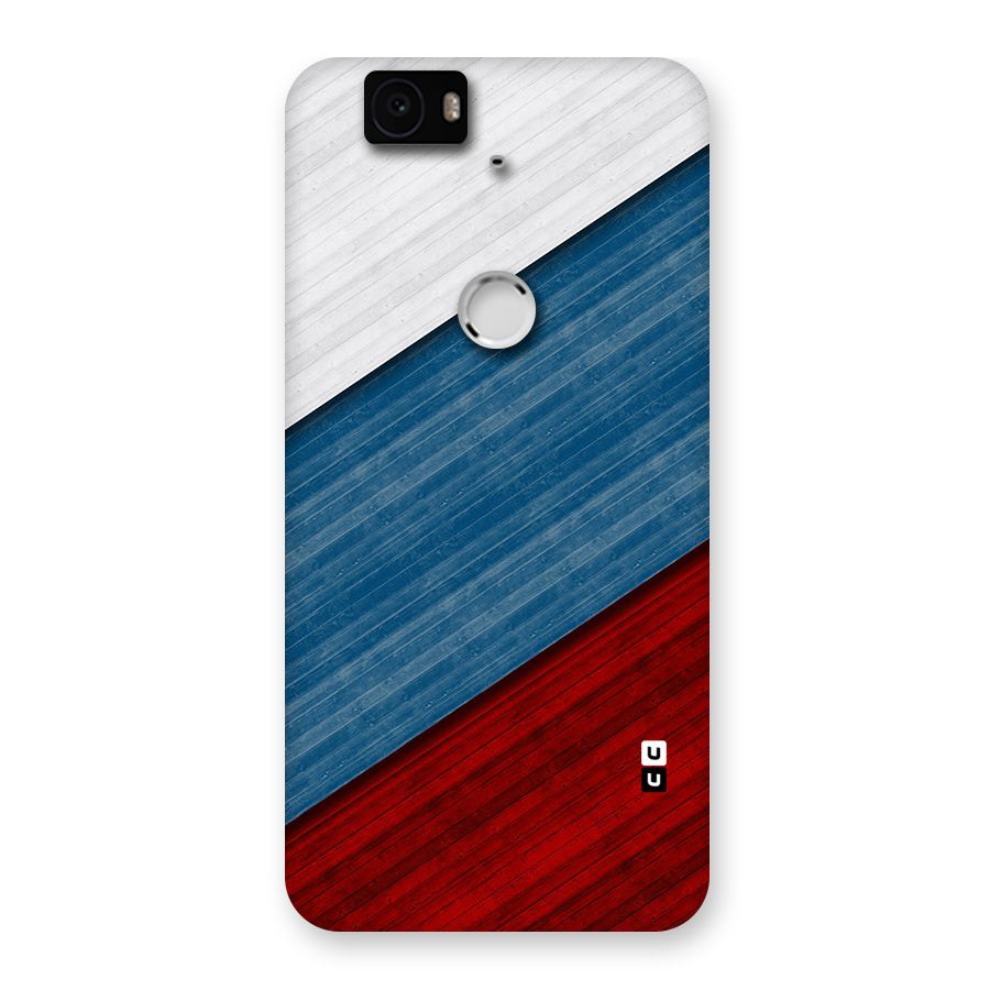 Slant Beautiful Stripe Back Case for Google Nexus-6P