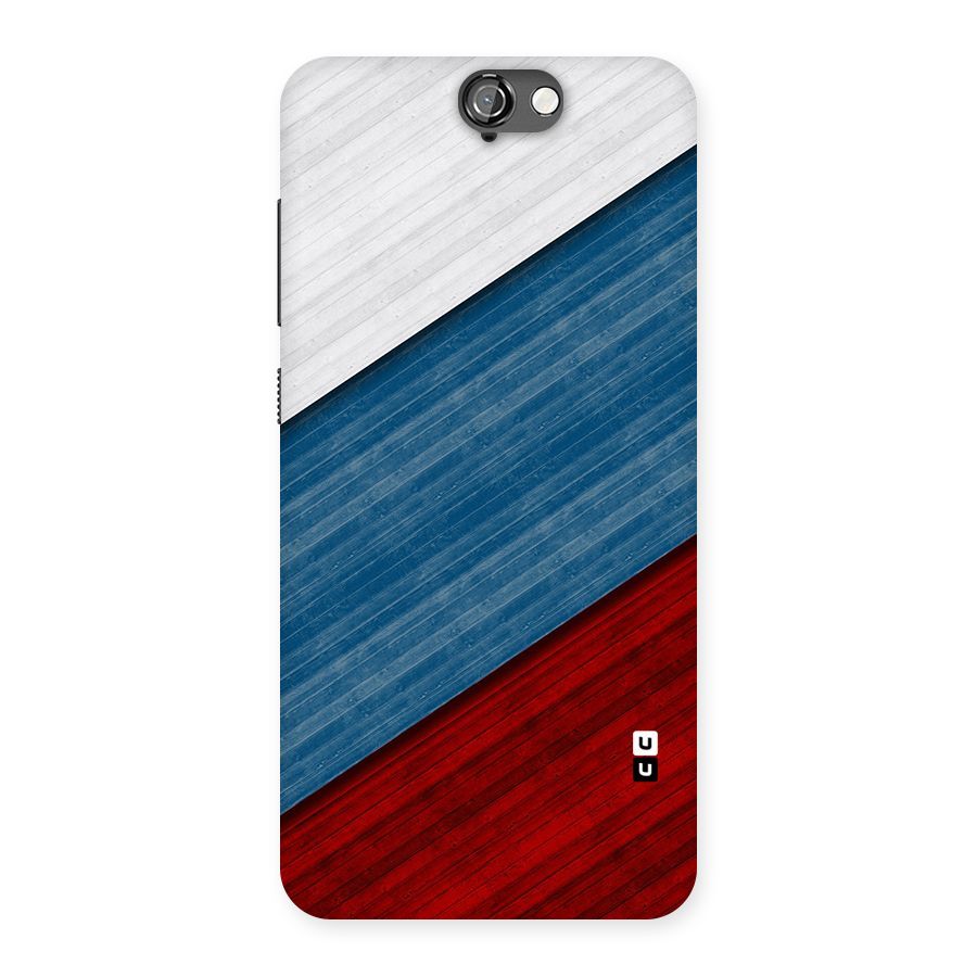 Slant Beautiful Stripe Back Case for HTC One A9